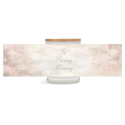 Elanze Designs in Loving Memory 11.5 Ounce Pure Soy Wax Jar Candle, Exotic Cardamom Scent