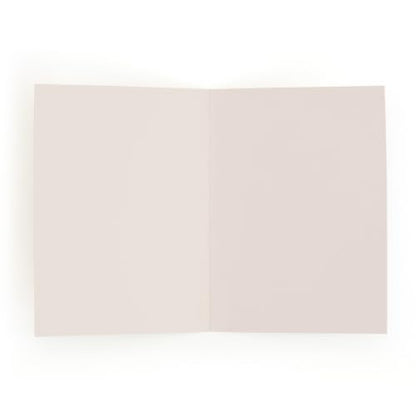 Minted | Blank Greeting Card, 5x7 w/Envelope | Merci Bowcoup | Independent Artist-Designed with Quality Materials - color: Merci Bowcoup