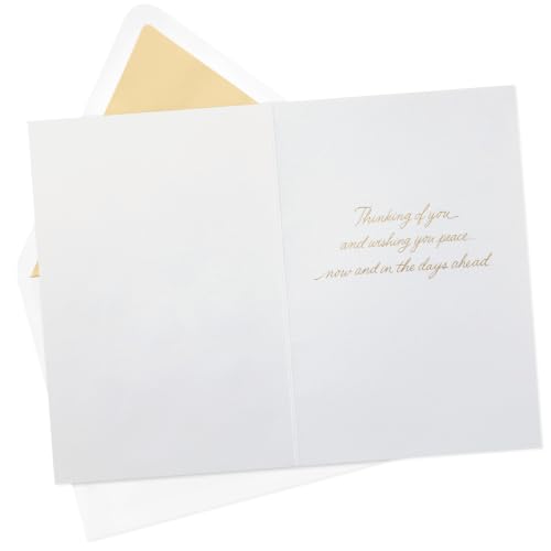 Hallmark Signature Sympathy Card (Butterflies) - color: Our Hearts Are With You