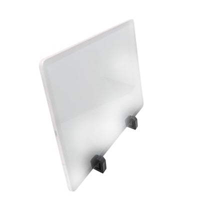 Small Display Stands for Tabletop – Plastic Easel Holders for Photos, Memorial Plaques, Postcards, Phones, Not for Large Posters or Frames