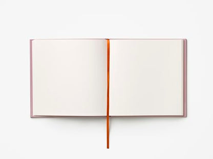PrintWorks Guest Book, Pink & Rust - 100-Page Wedding Keepsake Album - color: Pink/Rust