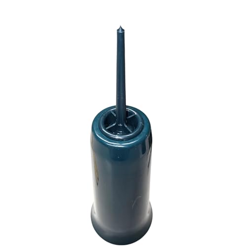 Set of 4 Extra Large Plastic Cones for Cemetery Vase Floral Arrangements with Spike to Insert in Ground