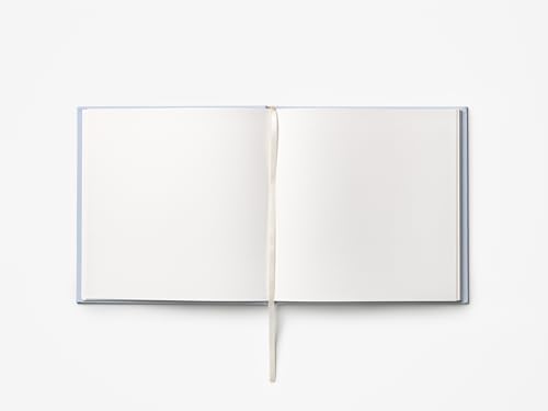 Printworks Guest Book, Light & Dark Blue - 100-Page Wedding Keepsake Album - color: Light Blue/Dark Blue