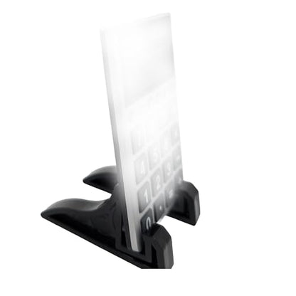 Small Display Stands for Tabletop – Plastic Easel Holders for Photos, Memorial Plaques, Postcards, Phones, Not for Large Posters or Frames