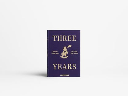 Printworks Baby Photo Book 3-Pack - 1 Album for Each of First 3 Years - style: 3-Pack