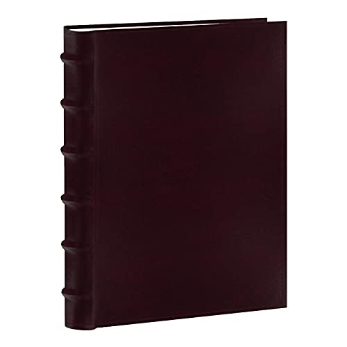 Pioneer Photo Albums Sewn Bonded Leather Bookbound 300 Pkt 4x6 Bi-Directional Photo Album, Burgundy - color: Burgundy, size: 4 x 6 Inch (Pack of 1), style: Photo Album
