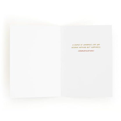 Minted | Wedding & Bridal Shower Card, 5x7 w/Envelope | Love Birds - color: Love Birds