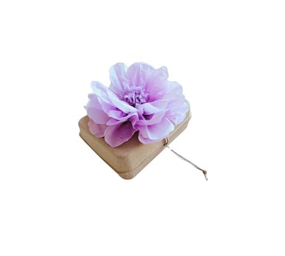 Cruise Approved Biodegradable Water Burial Urn, Lilac Flower, Large Adult
