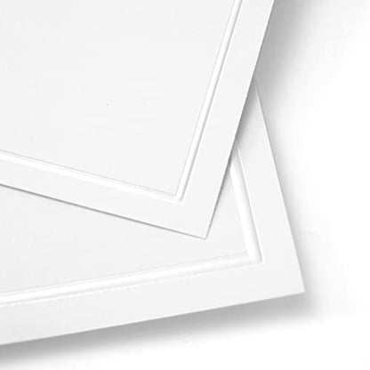 Gartner Studios Border Wedding Invitation Kit, Pearl White, 50-Count (61001) - size: 5.5 inches by 8.5 inches