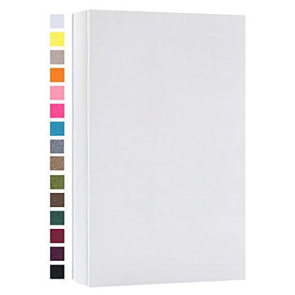 potricher Photo Album 4x6, 300 Pockets, Linen Cover, White | Small Capacity 4x6 Picture Albums with Horizontal Pockets, 4x6 Photo Book for Family, Wedding, Baby, Anniversary - color: White