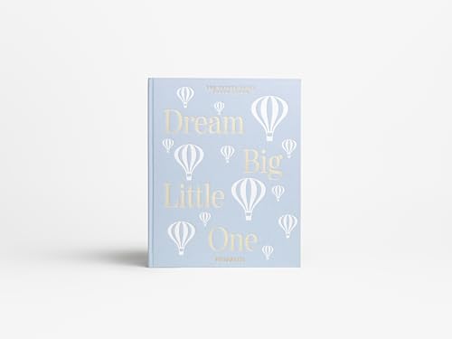 Printworks Dream Big Little One Baby Album, Light Blue - 30-Page Keepsake - style: Modern