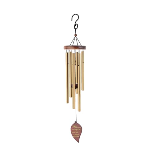 Wind Chimes for Outside, 32" Wooden Sympathy Wind Chimes Memorial Wind Chime for Loss of Loved One Mother Father, Sympathy Gift Home Decor Outdoor Garden Patio