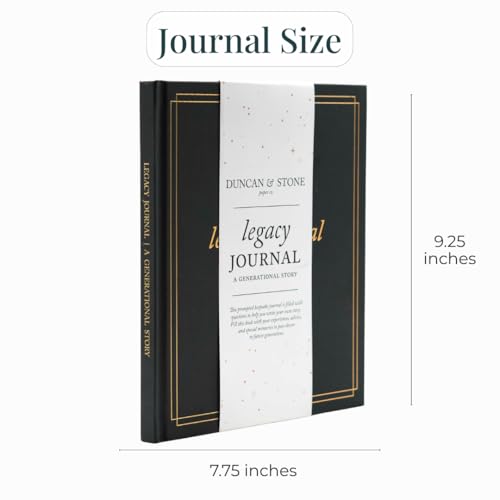 Duncan & Stone Legacy Journal for Grandparents, Memory Book, Ivory - style: Legacy Ivory