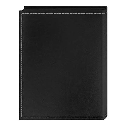 Pioneer Photo Albums 36-Pocket Sewn Leatherette Embroidered "Graduation" Theme Frame Cover Album for 4 by 6-Inch Prints, Black |(Pack of 6) - size: 4 x 6 Inch (Pack of 6)
