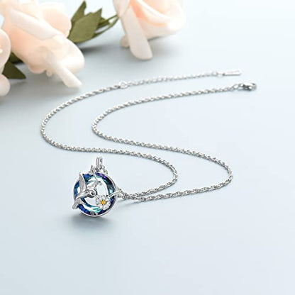 shajwo Hummingbird Urn Necklaces for Ashes - color: Customize 2