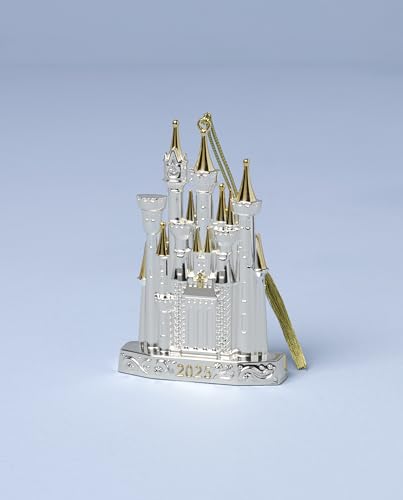 Lenox 2025 Disney Christmas Cinderella Castle Hanging Ornament - style: Cinderella Castle