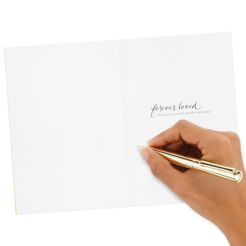 Hallmark Signature Sympathy Card (Forever Remembered) - color: White