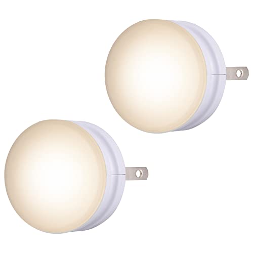 Lights By Night Night Lights Plug into Wall, 2-Pack, LED Plug in Nightlight | Warm White, Dusk to Dawn Sensor, Adults, Kids Room, Bedroom, Bathroom, Nursery, Hallway, Kitchen, 43950 - size: 2 Pack