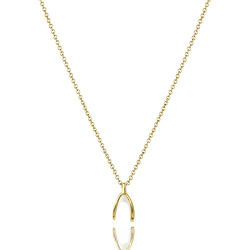 Baydurcan Friendship Anchor Butterfly Good Luck Elephant Necklace for Women - style: Wishbone