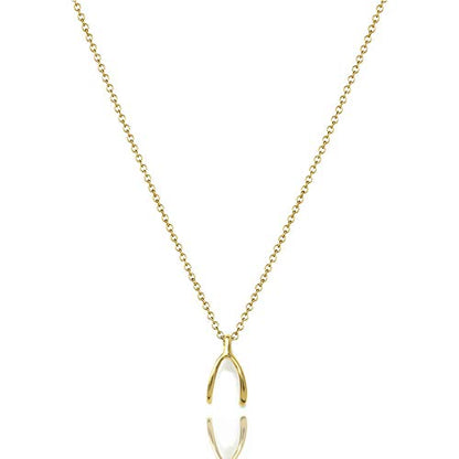 Baydurcan Friendship Anchor Butterfly Good Luck Elephant Necklace for Women - style: Wishbone