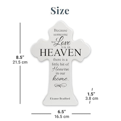 Let's Make Memories Personalized Loved Ones From Heaven Light-Up Cross - Sympathy - In Memory - style: Loved Ones From Heaven Cross
