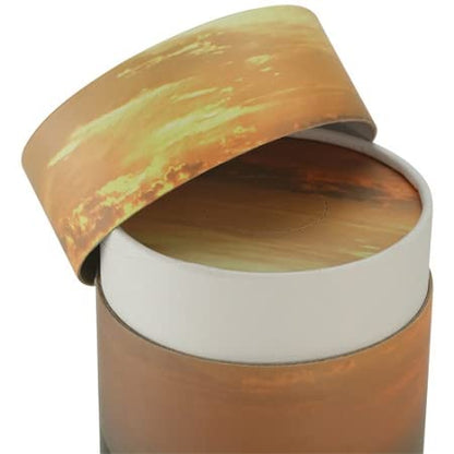 Sunflowers Scattering Tube, Biodegradable Cremation Urn for Ashes, Adult Sized Cremation Urn, 12.5 Inches High - color: Sunflowers, size: Large