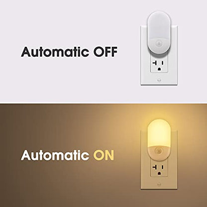 L LOHAS LED Night Lights Plug into Wall, [2 Pack] LED Dimmable Night Light - color: Soft White, size: 2 Count (Pack of 1)