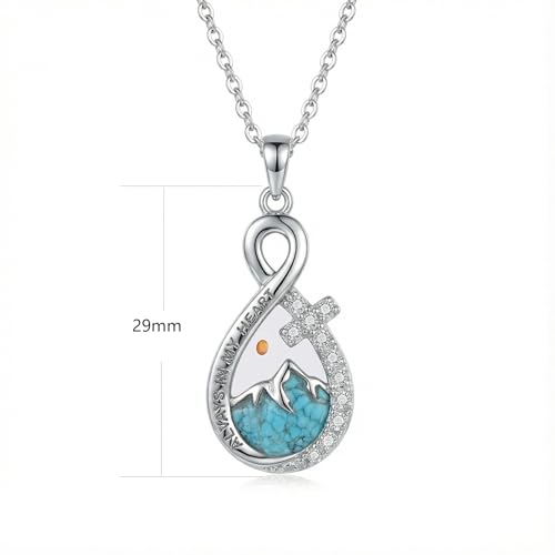 TIGER RIDER Pet Paw Necklace 925 Sterling Silver Cross Infinite love Necklace Pendant Pet Jewelry Gift for Dog Cat Lovers - style: Mustard