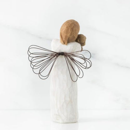 Willow Tree Angel of Friendship, Sculpted Hand-Painted Figure - color: Cream