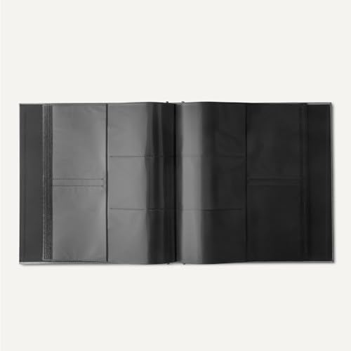 Amazon Basics Photo Album for 4" x 6" Photos, 600 Pockets Capacity, Linen Hardcover