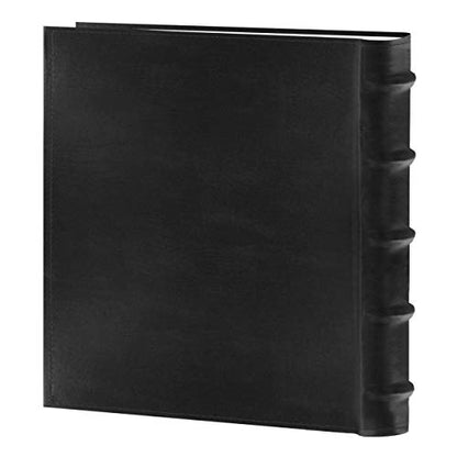 Pioneer Photo Albums CLB-246/BK 200-Pocket European Bonded Leather Photo Album for 4 by 6-Inch Prints, Black - color: Black