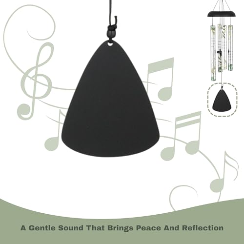 Carson 21" Memorial Windchime 'Amazing Grace How Sweet The Sound' Hymn'