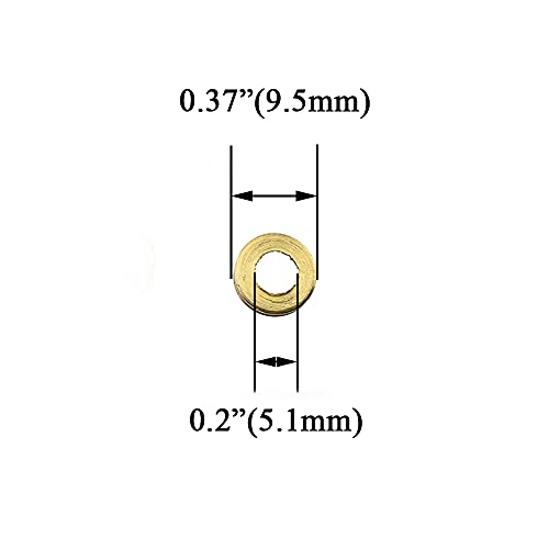 Hahiyo 12mm Diameter Mirror Screws Brushed Copper Material Solid Easy Install Brass Washer Decorative Caps Fasteners Nails Bronze 20 Pairs for Bathroom Mirrors Panels Kitchen Ceiling Arts Crafts - size: 12mm-20sets-Bronze