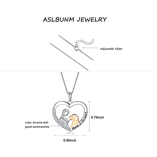 Sterling Silver Cat Necklace Jewelry Memorial Gifts for Cat Lovers | Cat Pendant Necklace ，Cute Dainty Animal Remembrance Jewelry Birthday Gifts for Cat Mom Her Women - style: dog necklace
