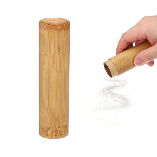 uxcell Bamboo Scattering Urn, 5.1" x 1.2" Small Cremation Tube with Lid Mini Keepsake Brown for Male Female Pet Dog Brown - size: 5.1" x 1.2"