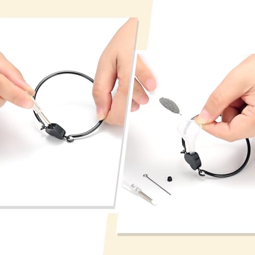 Oinsi Heart Urn Bracelet for Ashes, Cremation Jewelry Leather Bracelets for Men Women, Memorial Jewelry With Filling Kits - color: Bangle-Customized