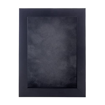 16x20 Shadow Box Frame Black Wood | with a 3/4" Usable Display Depth | Includes a Dark Grey Real Suede Texture Acid-Free Backing Board, UV Resistant Acrylic, and Hanging Hardware