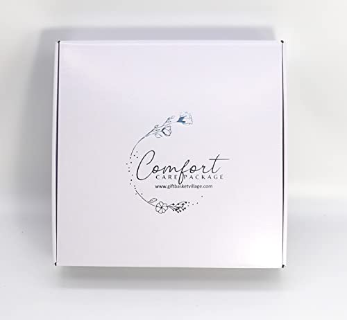 Gift Basket Village - Comfort Care Package, Supportive Gift Box with Cookies, Nuts, Chocolates & Grief Book for Difficult Times - style: Supportive Gift Box (9-Piece Set)