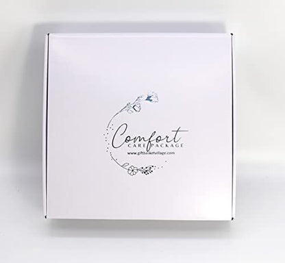 Gift Basket Village - Comfort Care Package, Supportive Gift Box with Cookies, Nuts, Chocolates & Grief Book for Difficult Times - style: Supportive Gift Box (9-Piece Set)