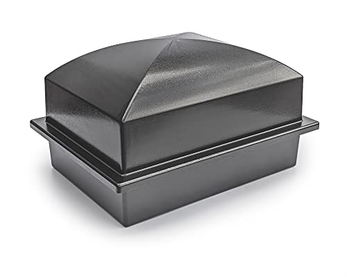 Recycled Urn Vault, Coronet, Carbon - color: Carbon, size: Small