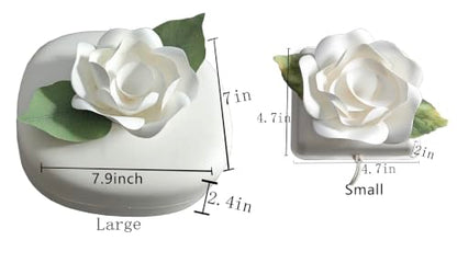 Biodegradable Urn Eco Cremation Urns Ocean Water Burial Scattering Floating Urn for Human Ashes (Large) - size: Large