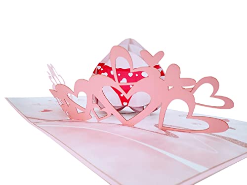 iGifts And Cards Sexy Lingerie 3D Pop-Up Card – Cheeky Love 6"x8" | Valentine's Day, Thinking of You, Romantic Keepsake, Wife, Girlfriend, Playful Hearts, Flirty Surprise, Just Because, For Her - color: Underwear