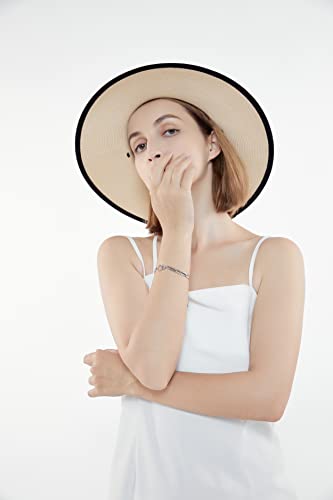 Zuo Bao Memorial Bracelet In Memory Of Dad Mom Sympathy Gift Those We Love Don't Go Away They Walk Beside Us Every Day Loss Jewelry for Her - color: Bracelace S