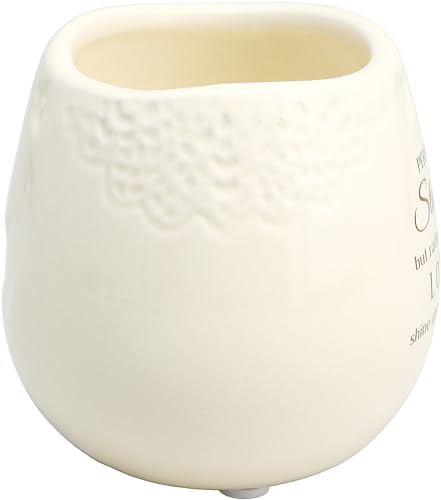 Pavilion Gift Company - Light Your Way Memorial 19175 in Memory Loved Ones Shine Ceramic Soy Wax Candle - style: In Memory, Safe with God