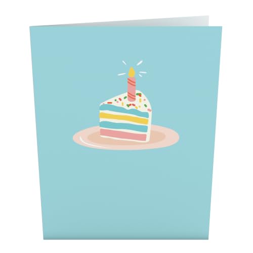 Lovepop Happy Birthday Pop-Up Card (2-Pack) for Her and Him - 3D Greeting Cards for Boys, Girls, Men, Women - Fun Sprinkles Cake & Gifts - 4.5" x 5.9" Paperpop Card - Envelope Included - color: Happy Birthday Fun Sprinkles Cake & Gifts 2-Pack