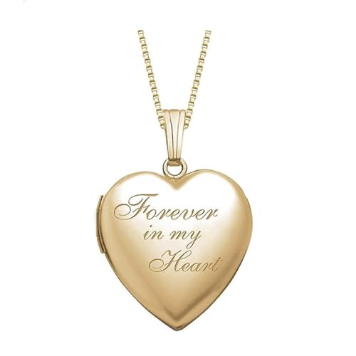 Vintage Engraved Flower Locket Picture Pendant Necklace Antique Carved Pattern Oval Heart Pendant Necklace For Women Hold Picture Souvenir Memorial Jewelry - color: E