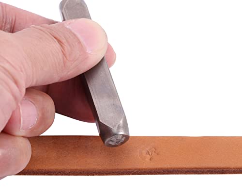 Yoption Wildflower Metal Punch Stamp Stamping Tool 6mm for Stamping/Punching Metal, Jewelry, Clay, Leather, Wood - size: Wildflower (6mm)