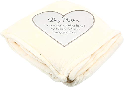Pavilion Gift Company - Dog Mom Gift Soft Royal Plush Blanket 50x60 Inch - style: Dog Mom