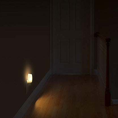 Emotionlite Plug-in LED Night Light, Dusk to Dawn Sensor, Warm White 6 Pack | Warm white sensor night light, ideal for nursery, bedroom, bathroom, hallway, stairs & kitchen - size: 6 Pack Warm White