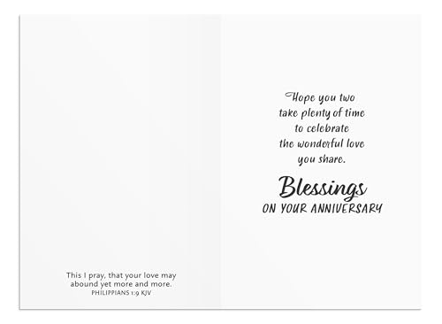 DaySpring - Anniversary - 4 Colorful Design Assortment With Scripture - 12 Boxed Cards, KJV